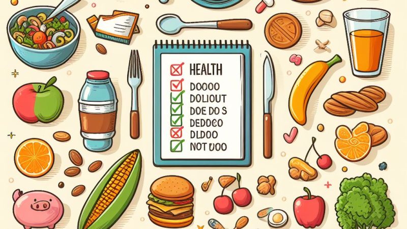 قواعد الحياة الصحية ٧ قواعد لتبدء نظام حياة صحي