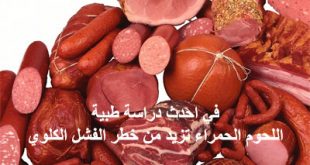 اللحوم الحمراء مرتبطة بالفشل الكلوي