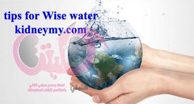 حافظ على صحة كليتك عن طريق “الماء الحكيم”