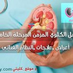 المرحلة الخامسة من مرض الكلي المزمن