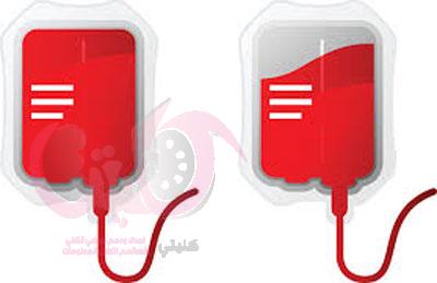 هل يمكن اعطاء دم لمريض حرارتة عالية؟
