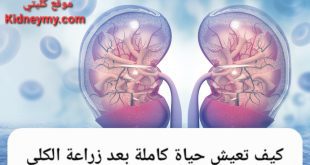 طرق العيش حياة كاملة بعد زراعة الكلى