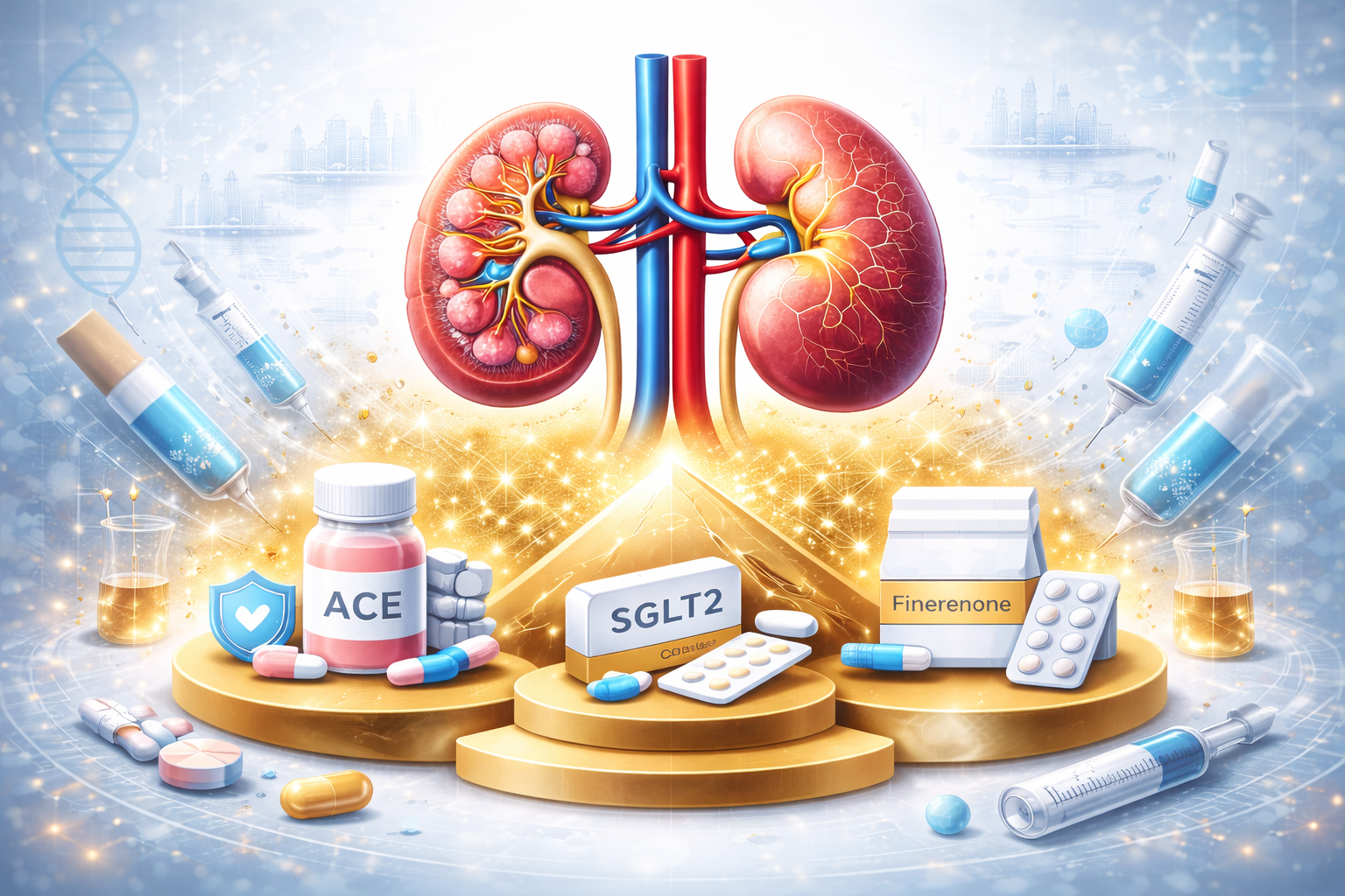 العلاج الثلاثي لأمراض الكلى: أحدث بروتوكول لإبطاء تدهور وظائف الكلى