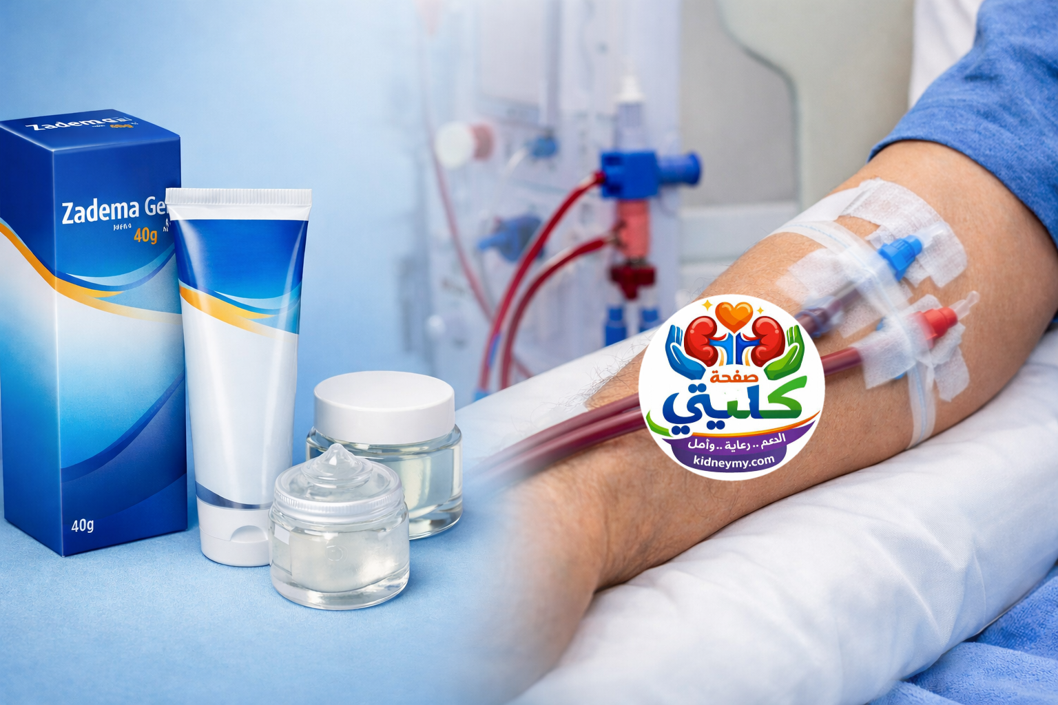 زادیما جل Zadema-Gel | مخفف الألم والكدمات والألتواءات والفيستولا