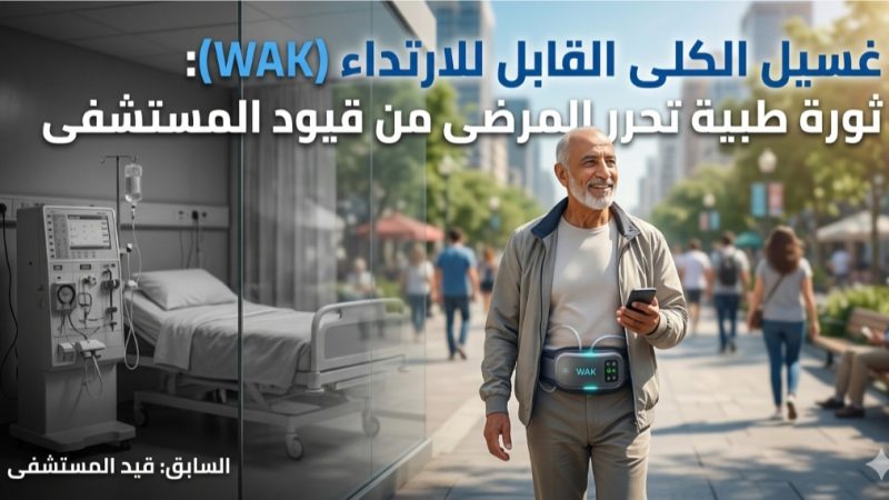 غسيل الكلى القابل للارتداء ثورة طبية قد تحرر المرضى من الارتباط بالمستشفى