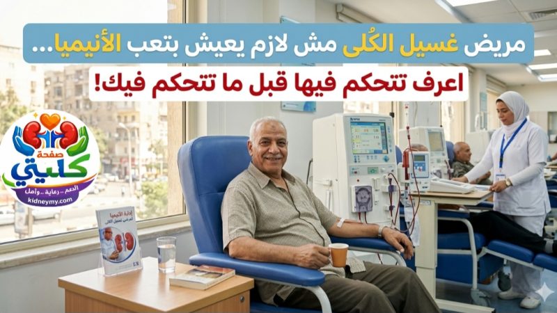 علاج الأنيميا مع غسيل الكلى: الأسباب، وأفضل طرق رفع الهيموجلوبين بسرعة