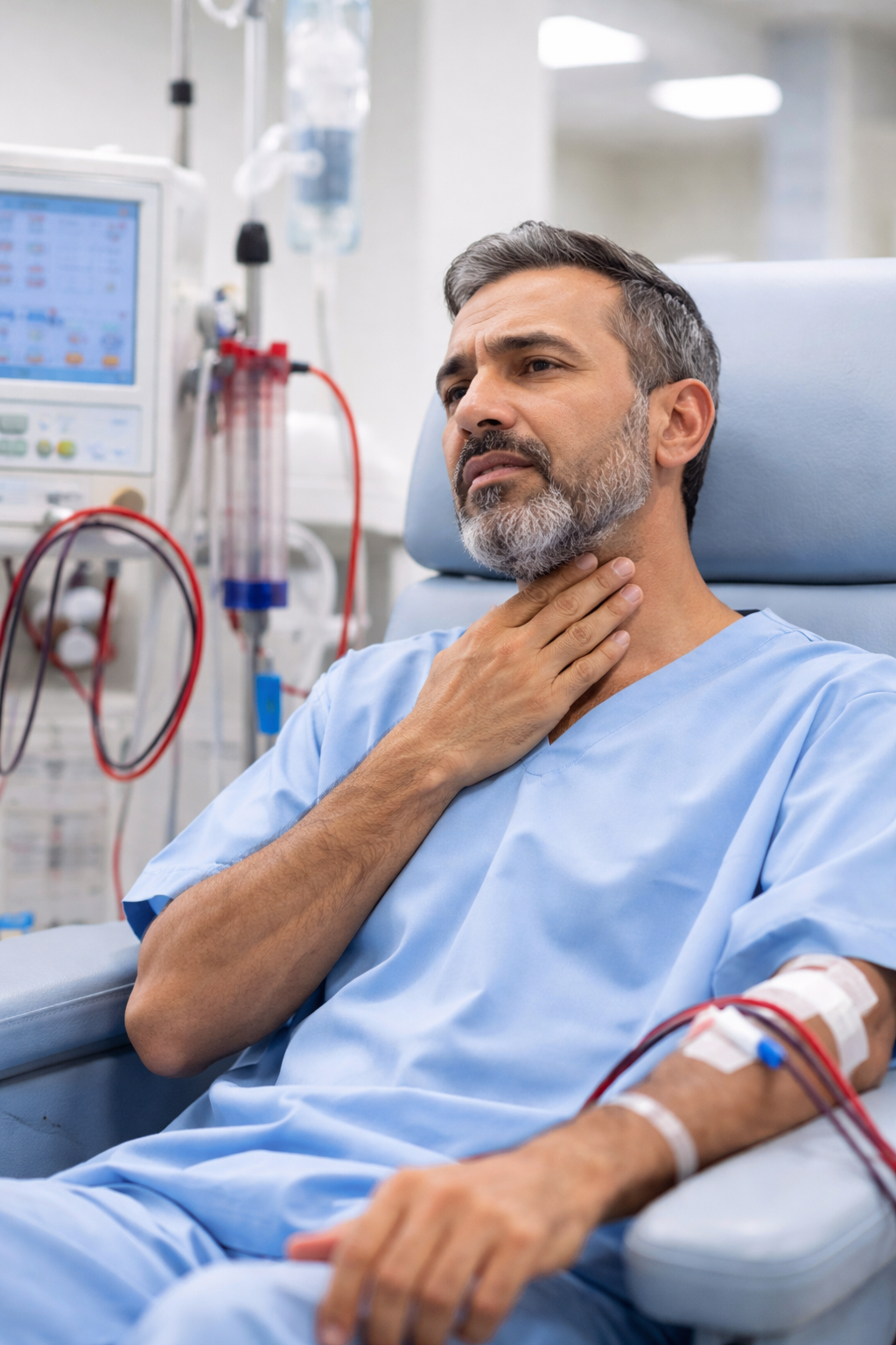 بحة الصوت بعد غسيل الكلى: الأسباب الحقيقية وطرق العلاج والوقاية