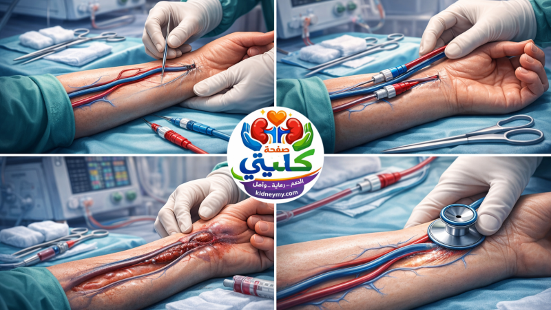 تسطيح الوريد لمرضى غسيل الكلى: الحل الذكي لتسهيل الجلسات وتقليل الألم