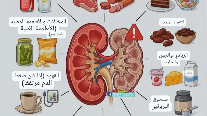 الأطعمة الضارة لمرضى الكلى: قائمة شاملة يجب تجنبها للحفاظ على حياتك