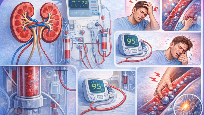 مخاطر جلسات غسيل الكلى: أخطر 10 مشاكل أثناء الجلسة وكيفية التعامل معها