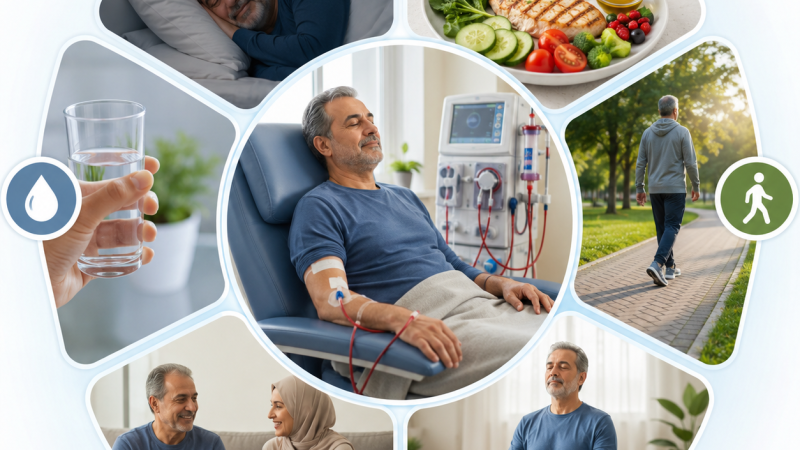 استراتيجيات تقليل الإرهاق المرتبط بغسيل الكلى – ٦ طرق ينصح بها الخبراء