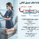 قياس كفاءة فلاتر غسيل الكلى