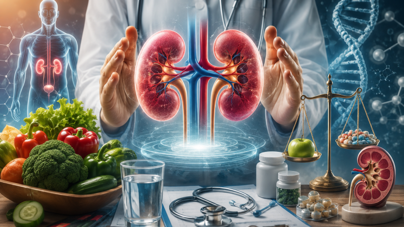 أحدث ما وصل إليه الطب في علاج الزلال لمرضى الكلى وفق الإرشادات الحديثة