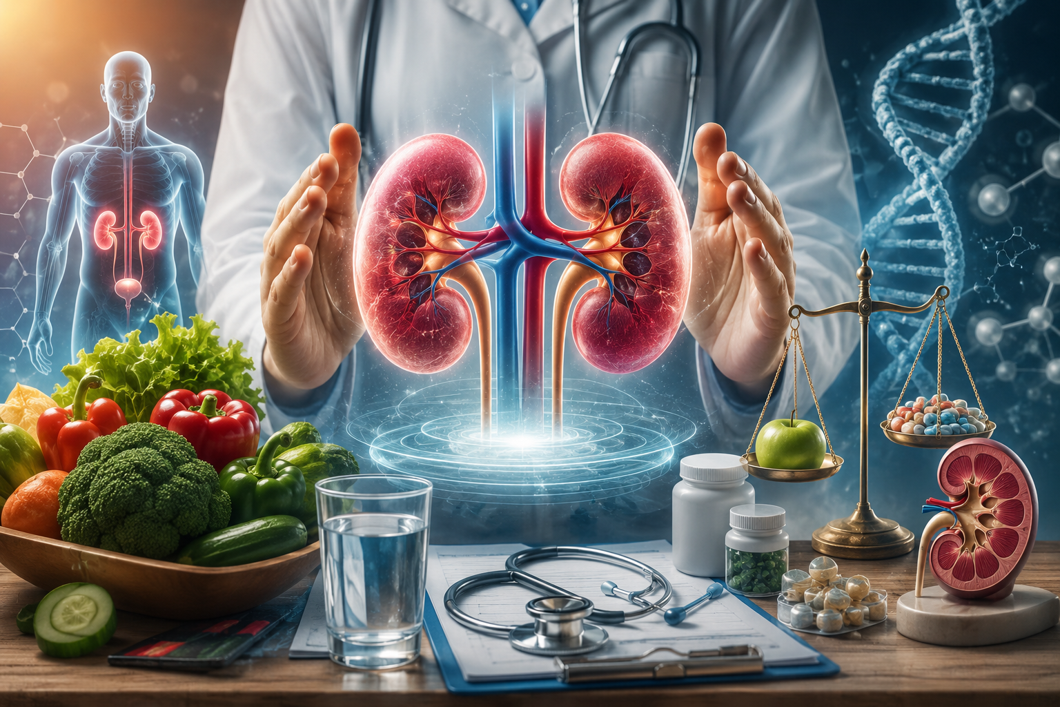أحدث ما وصل إليه الطب في علاج الزلال لمرضى الكلى وفق الإرشادات الحديثة