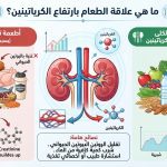 طعام ارتفاع الكرياتينين